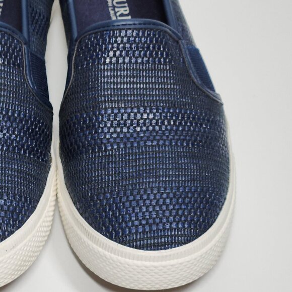 Lauren Ralph Laren Women's Navy Blue Slip on Sneakers Size 6 - Picture 5 of 10